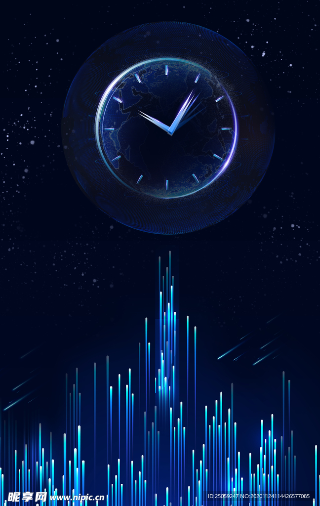 时尚背景 时间