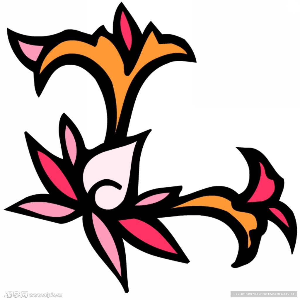 古典花纹