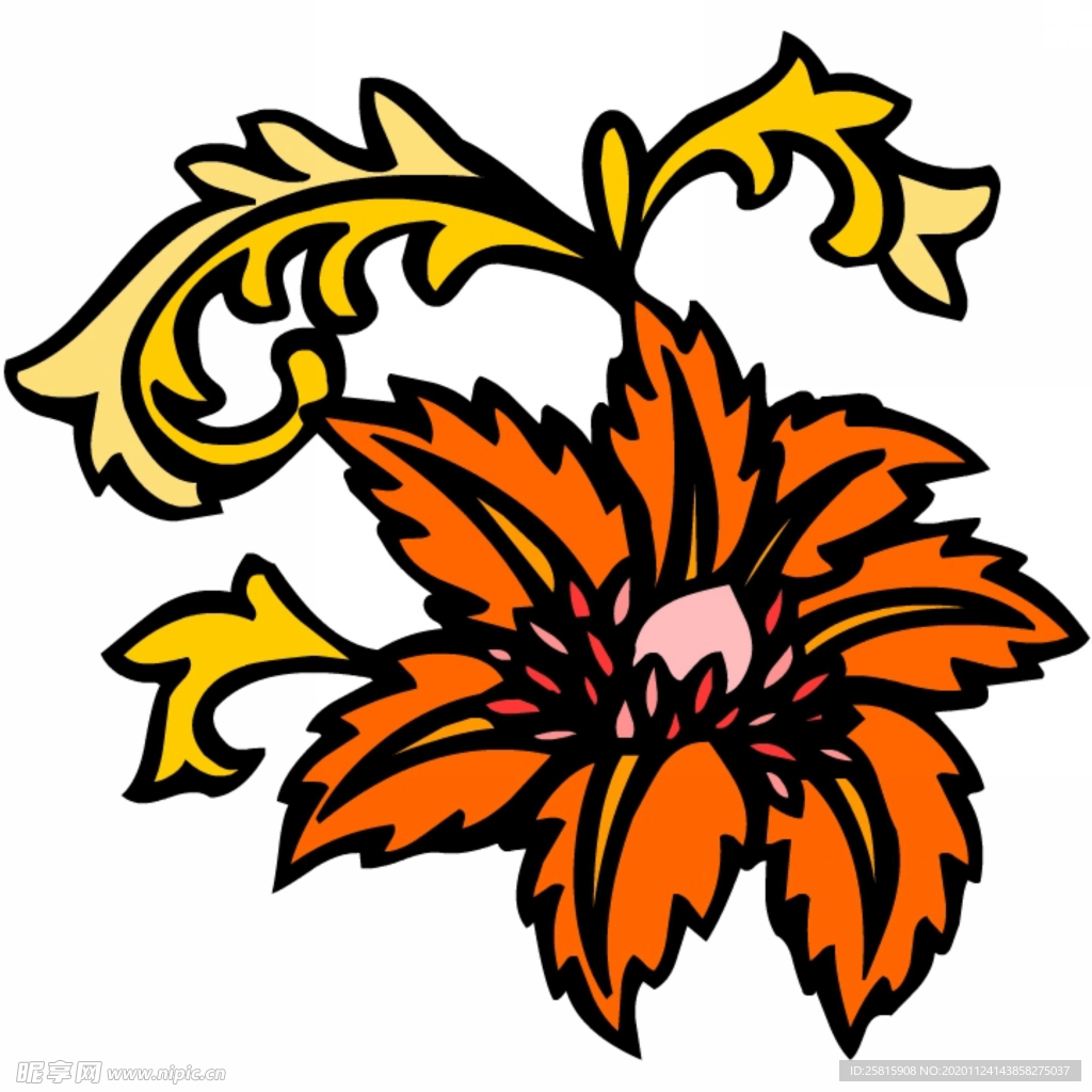 古典花纹