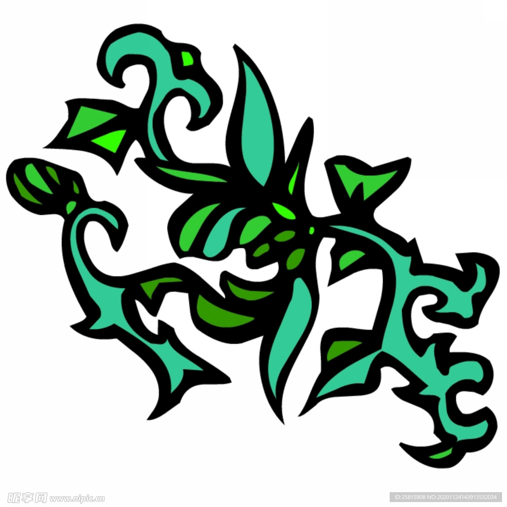 古典花纹