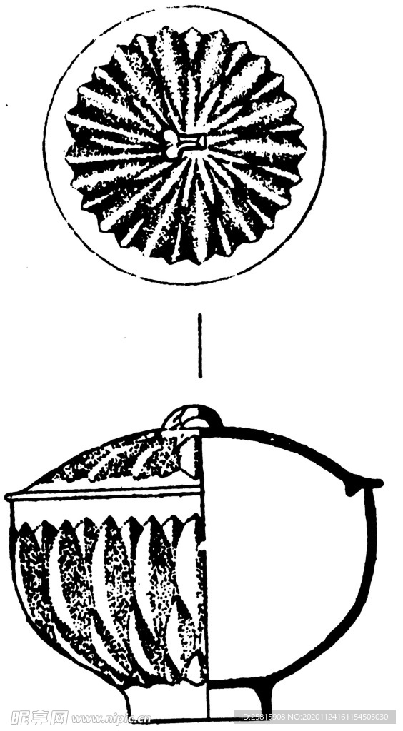 盘子花纹