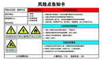 风险告知卡