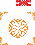 矢量花边