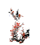 水墨梅花