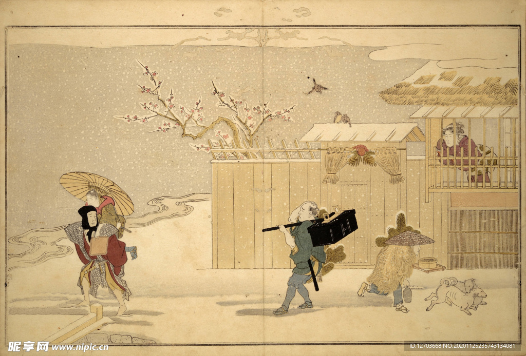 喜多川歌麿版画