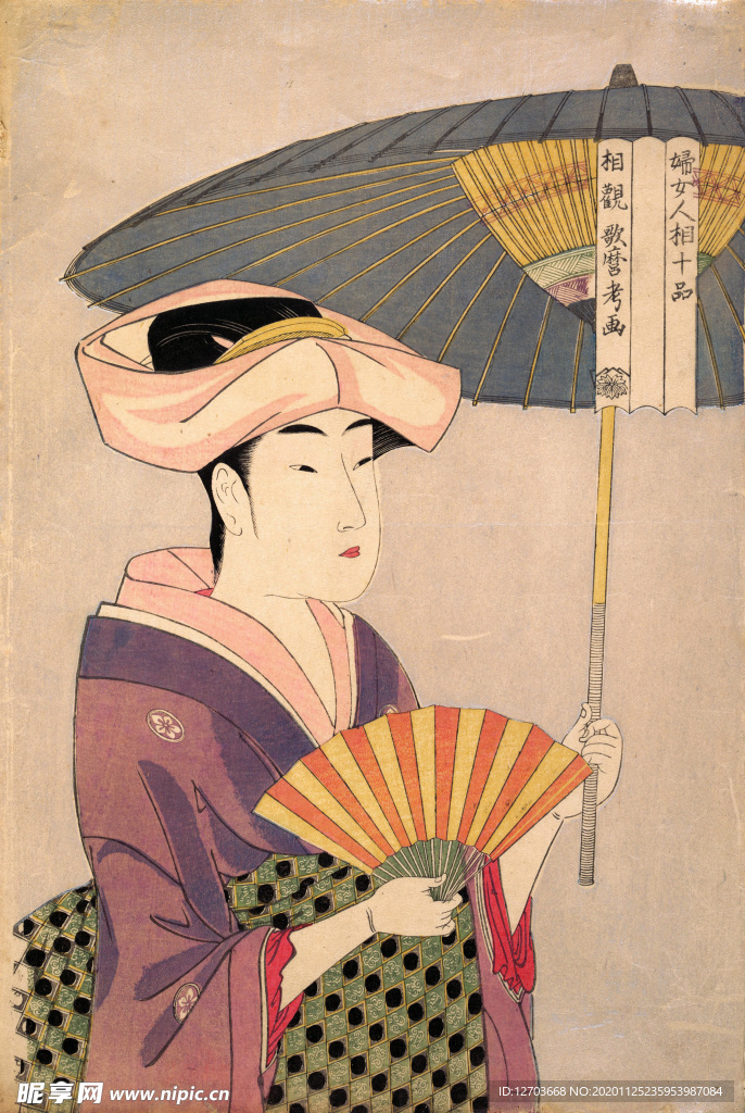 喜多川歌麿版画