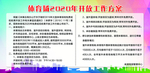 展板  体育馆 开放工作方案
