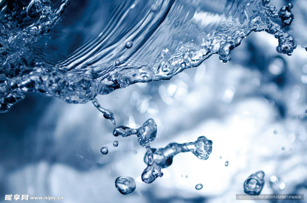 水幕波纹