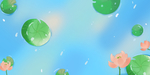 中国风背景 夏天