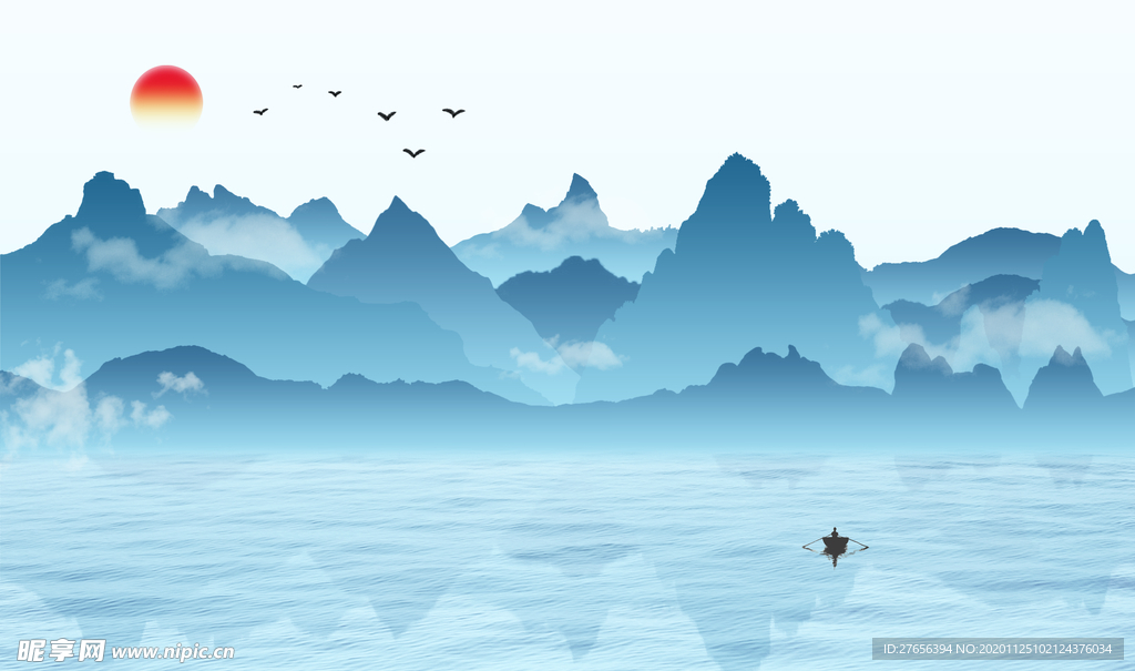 山水画