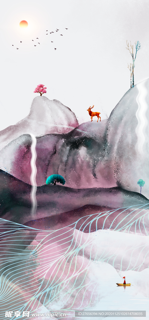 山水画