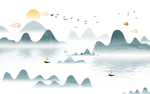 山水画