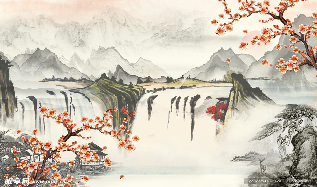山水画