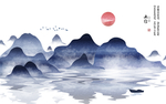 山水画