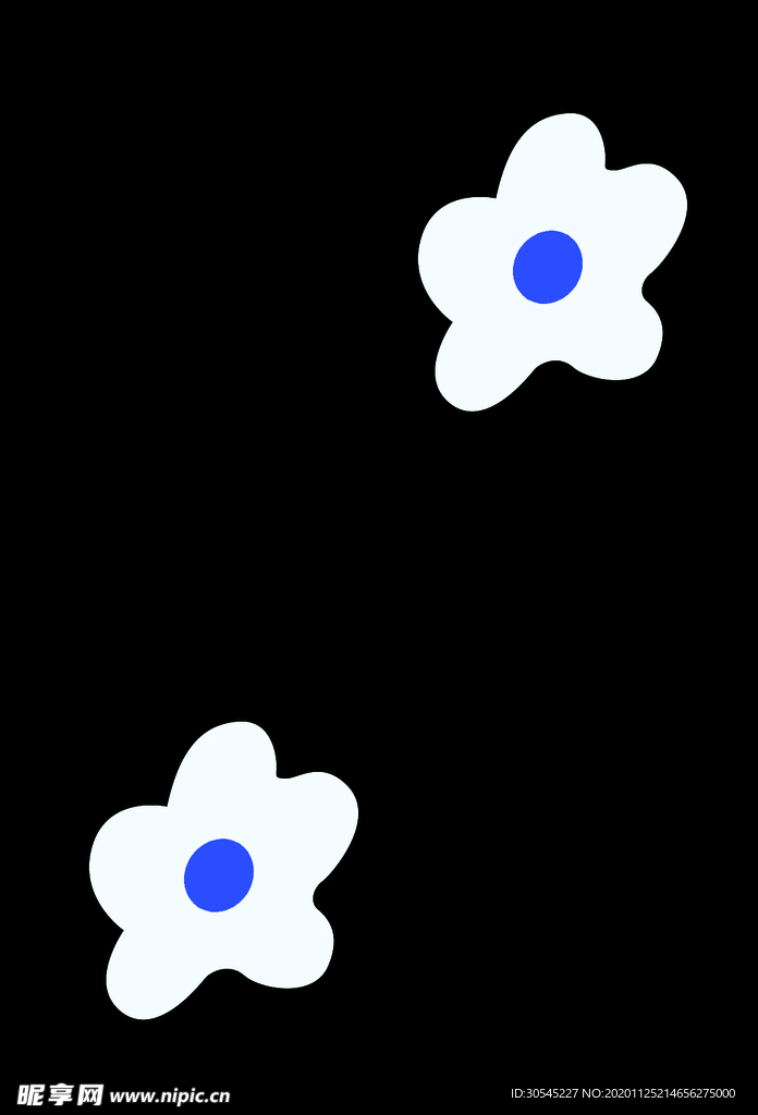 单色鸡蛋花