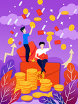 创意卡通插画图案