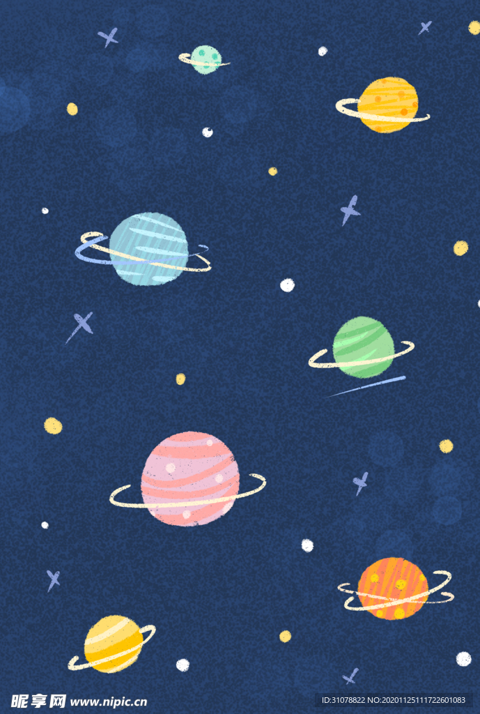 创意卡通插画图案