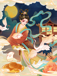 创意卡通插画图案