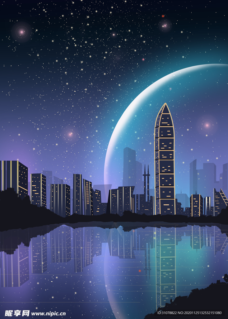 创意卡通插画图案