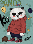创意卡通插画图案