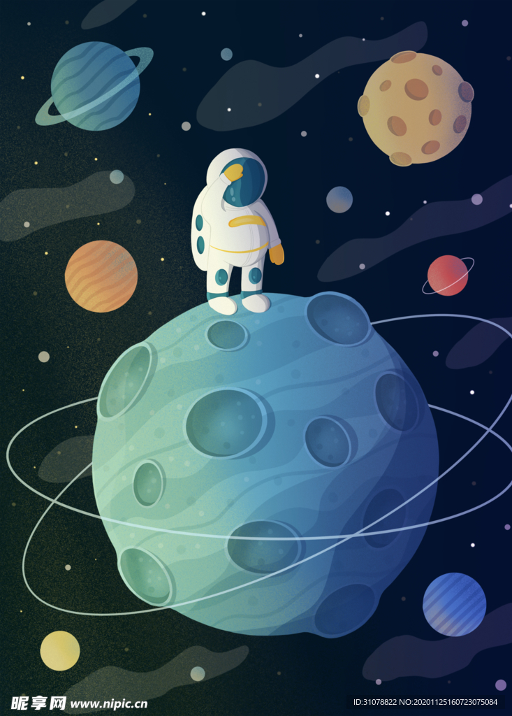 创意卡通插画图案