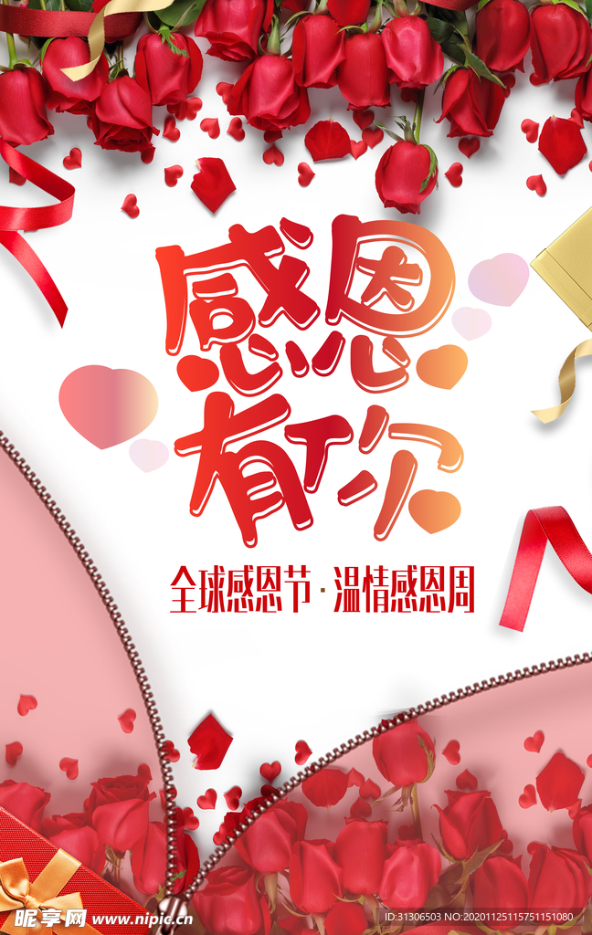感恩玫瑰花