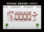 中医文化背景形象墙