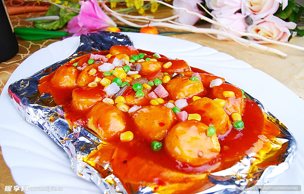铁板豆腐