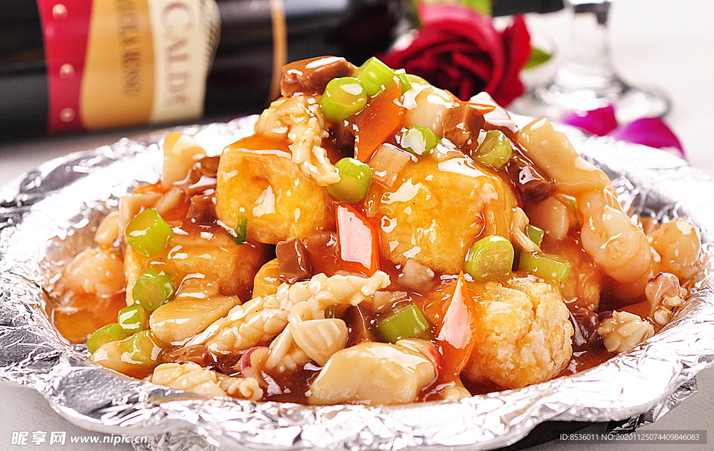 铁板豆腐