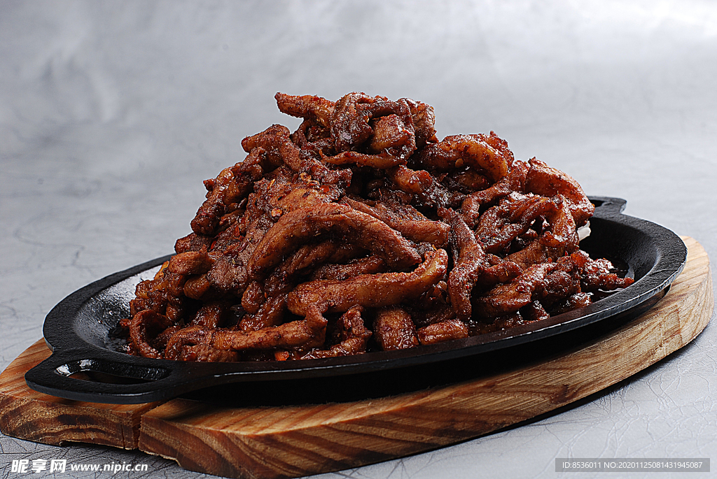 铁板肉筋