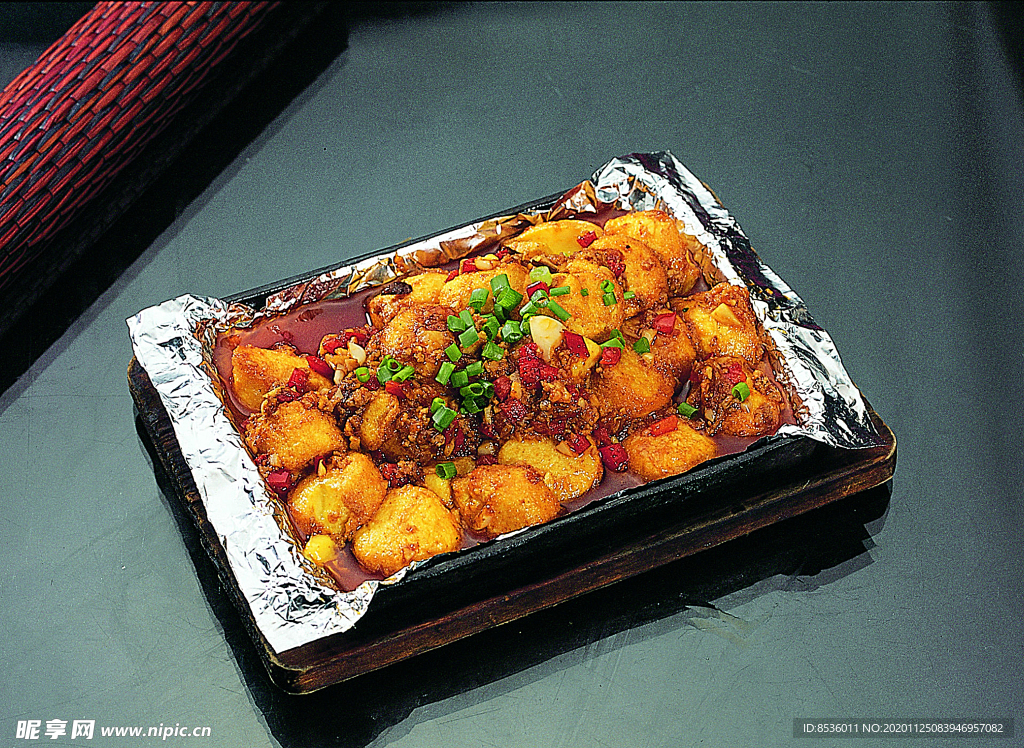 铁板玉豆腐