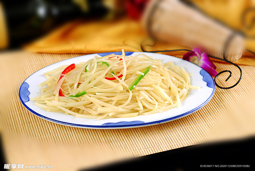 素青椒土豆丝