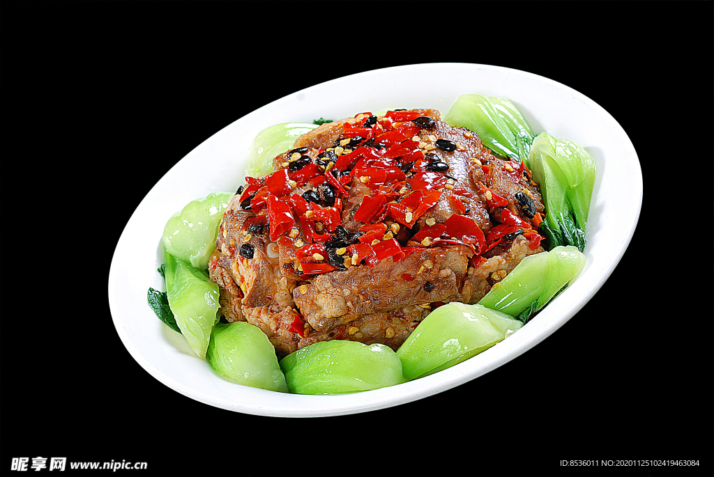 豆辣蒸排骨
