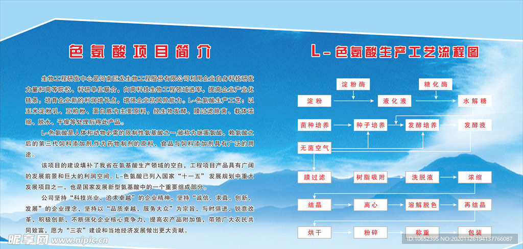 企业项目简介展版