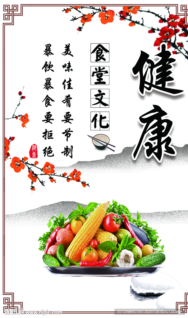 食堂文化展板挂图