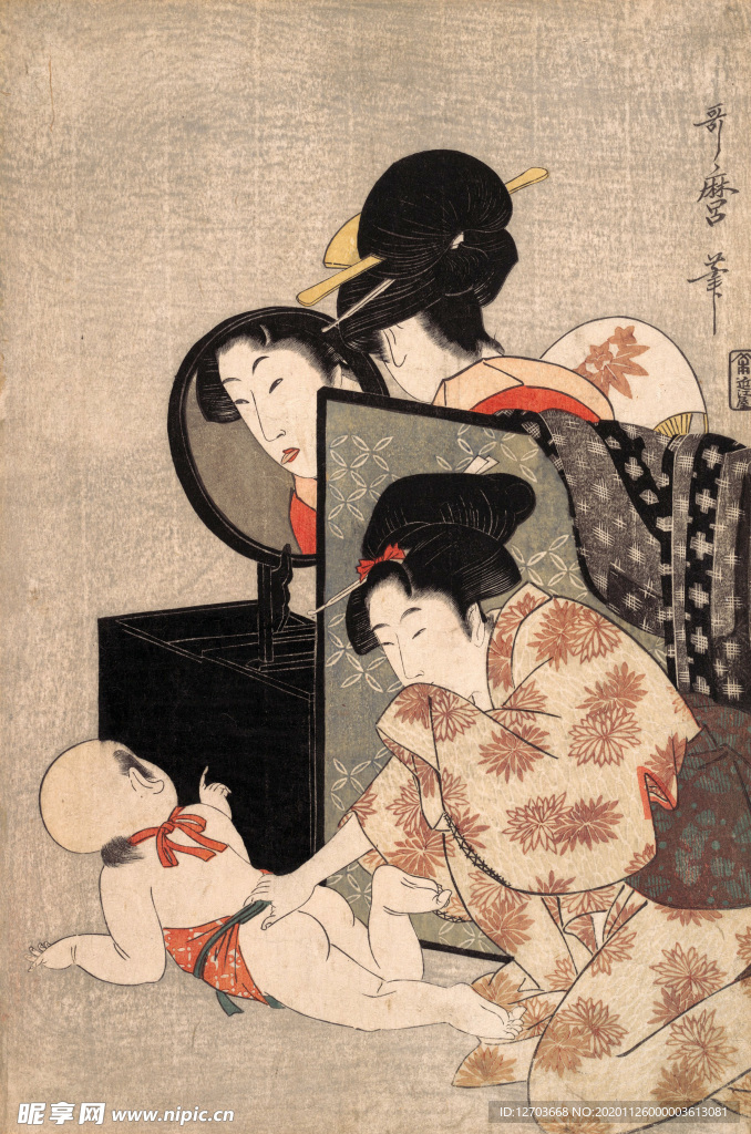 喜多川歌麿版画