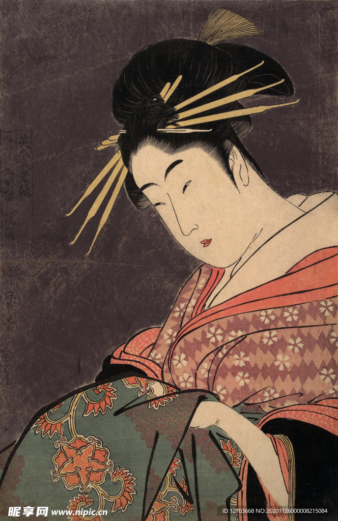 喜多川歌麿版画