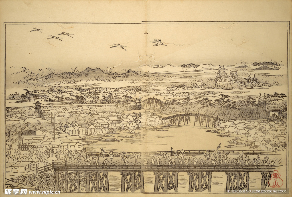 喜多川歌麿版画