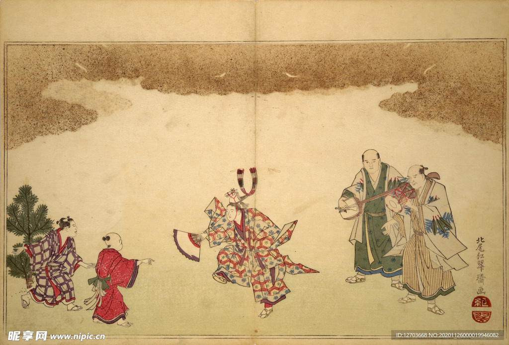 喜多川歌麿版画