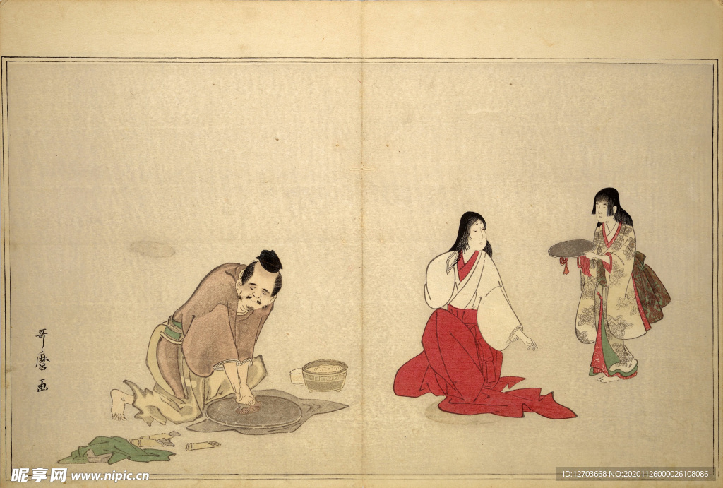 喜多川歌麿版画
