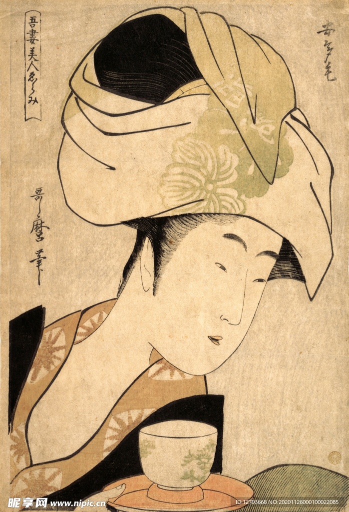 喜多川歌麿版画