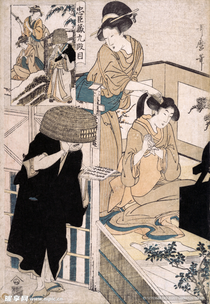 喜多川歌麿版画