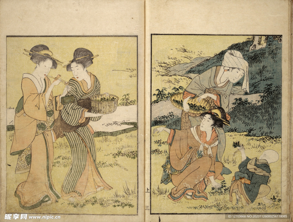 喜多川歌麿版画