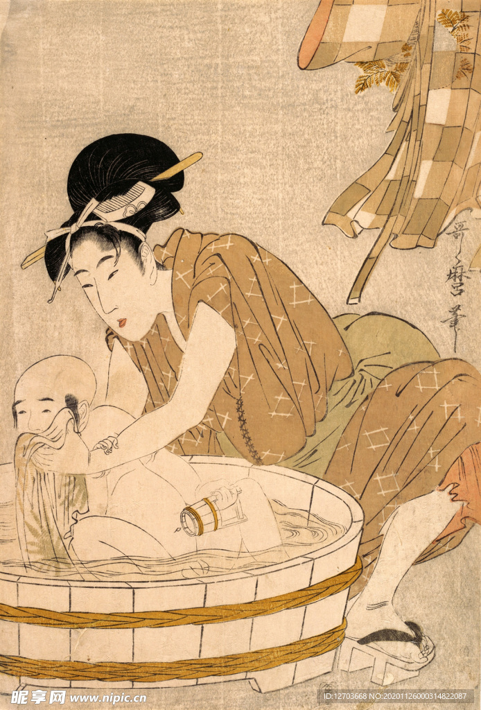 喜多川歌麿版画