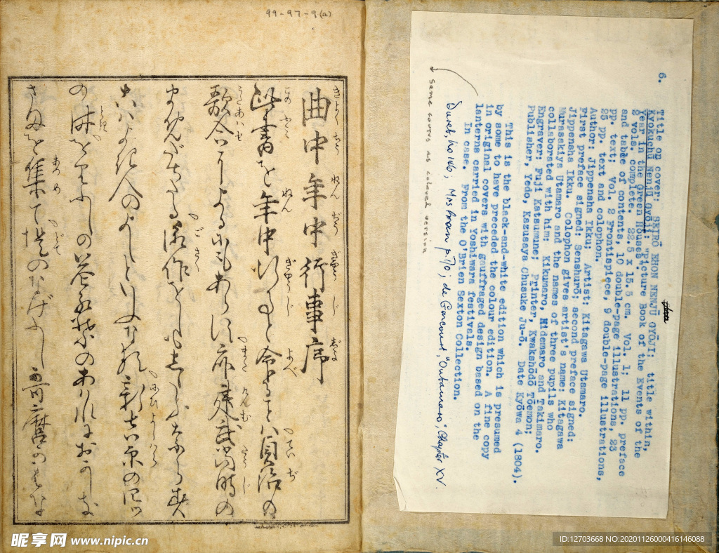 喜多川歌麿版画