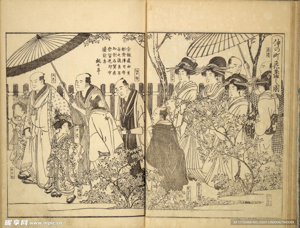 喜多川歌麿版画