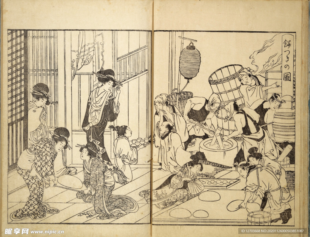 喜多川歌麿版画