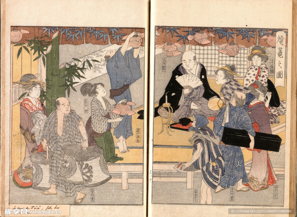 喜多川歌麿版画
