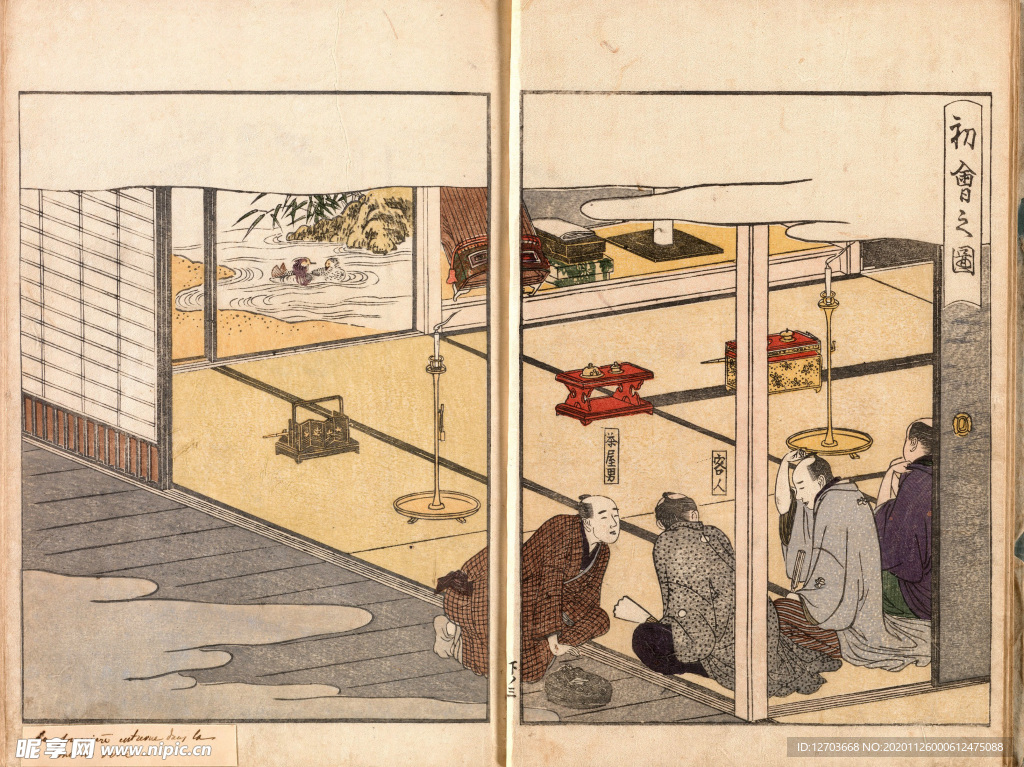 喜多川歌麿版画