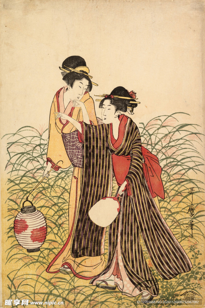 喜多川歌麿版画